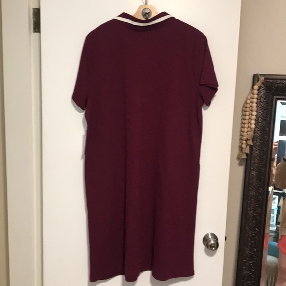 NEW Liz Claiborne Short Sleeve Tee Shirt Dress. XL - Picture 9 of 11